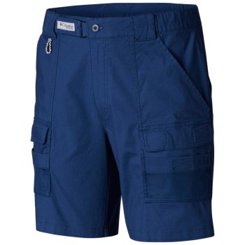 Columbia PFG Half Moon III, Pantalones Cortos Grises Oscuro Para Hombre | 217485-WAL